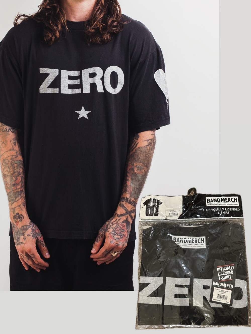 SMASHING PUMPKINS "ZERO" Band Tee Shirt Deadstock Mellon Collie BandMerch NWT S